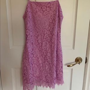 Francesca’s pink dress